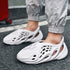 Cross-border 47 Large Size Kanye Same Solid Color Coconut Hole Shoes Men's Trendy Couples Hollow Roman Sandals Beach Shoes